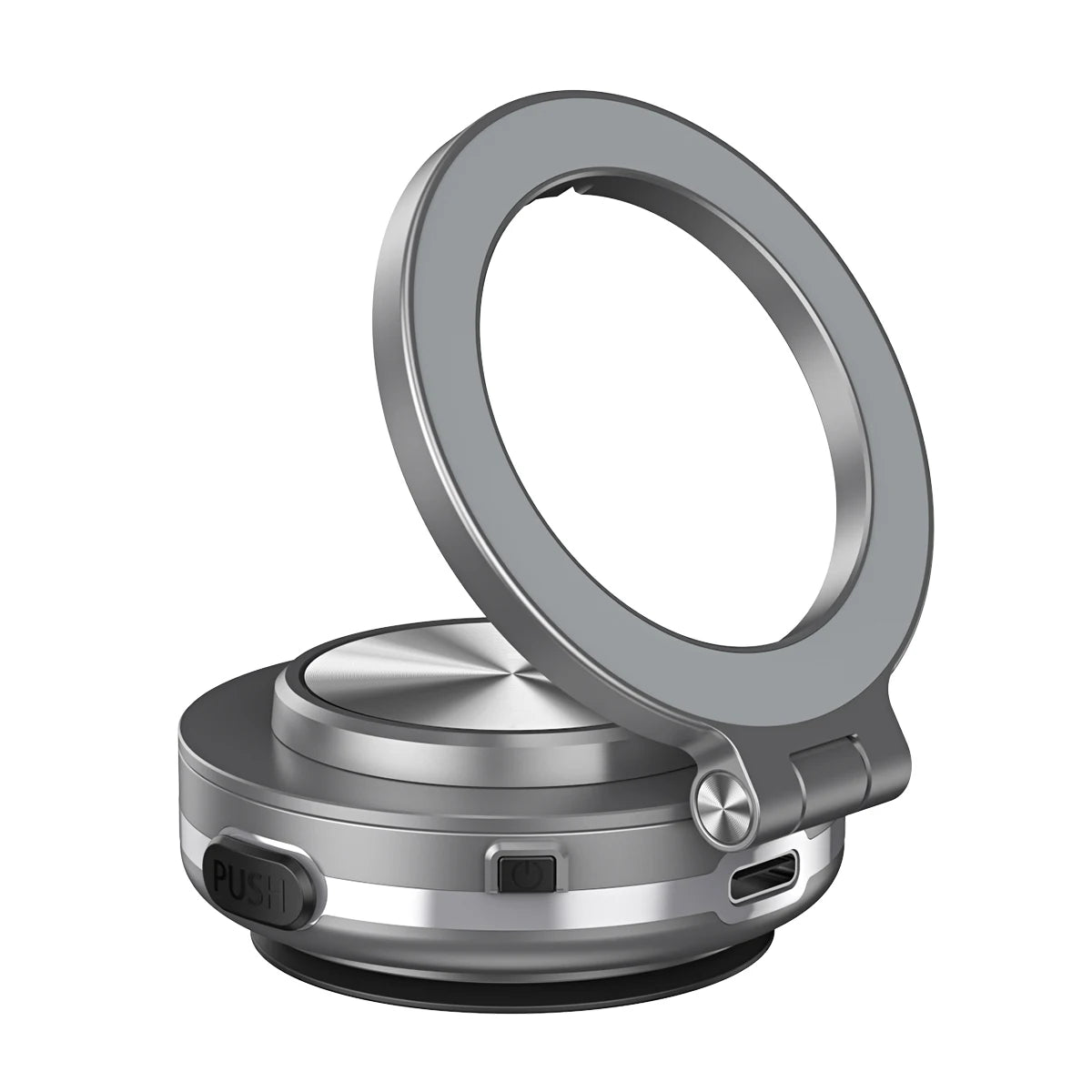 Car Phone Holder Magnetic Mount 360° Rotating Vacuum Adsorption