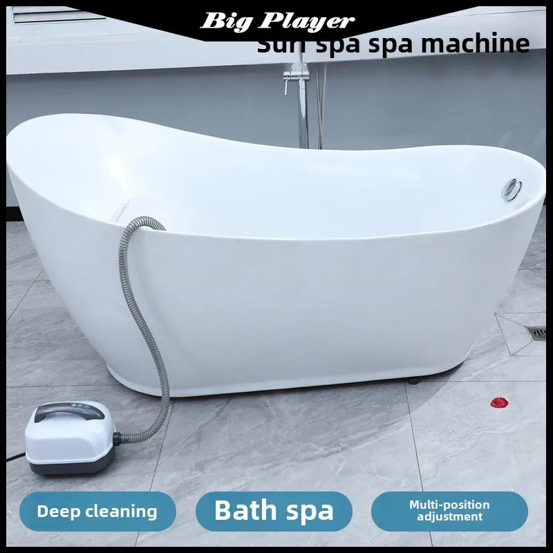 Bathtub Bubble Machine