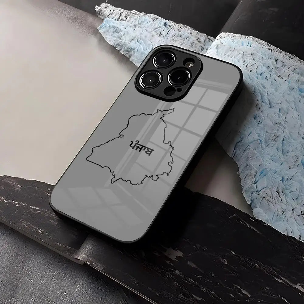 Punjab Phone Case Tempered Glass For IPhone