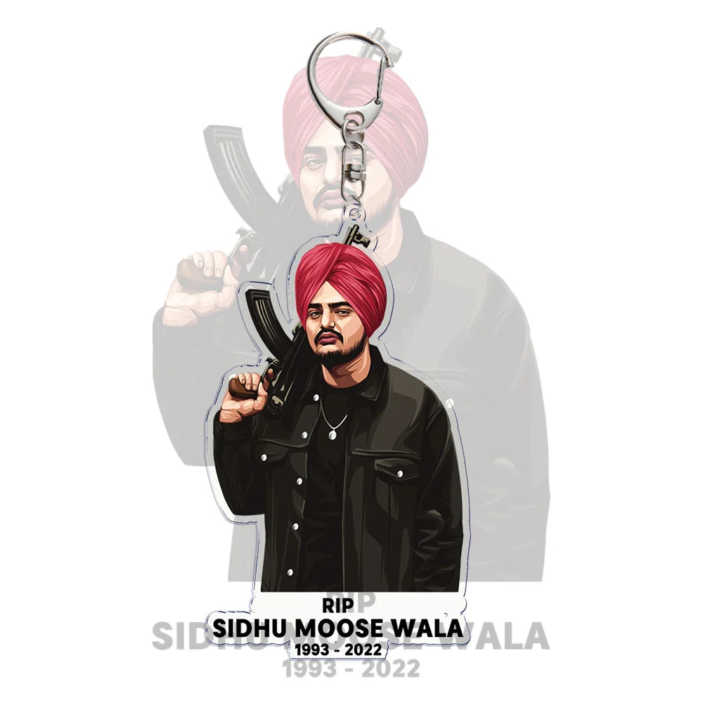 Sidhu Moose Wala Keychain