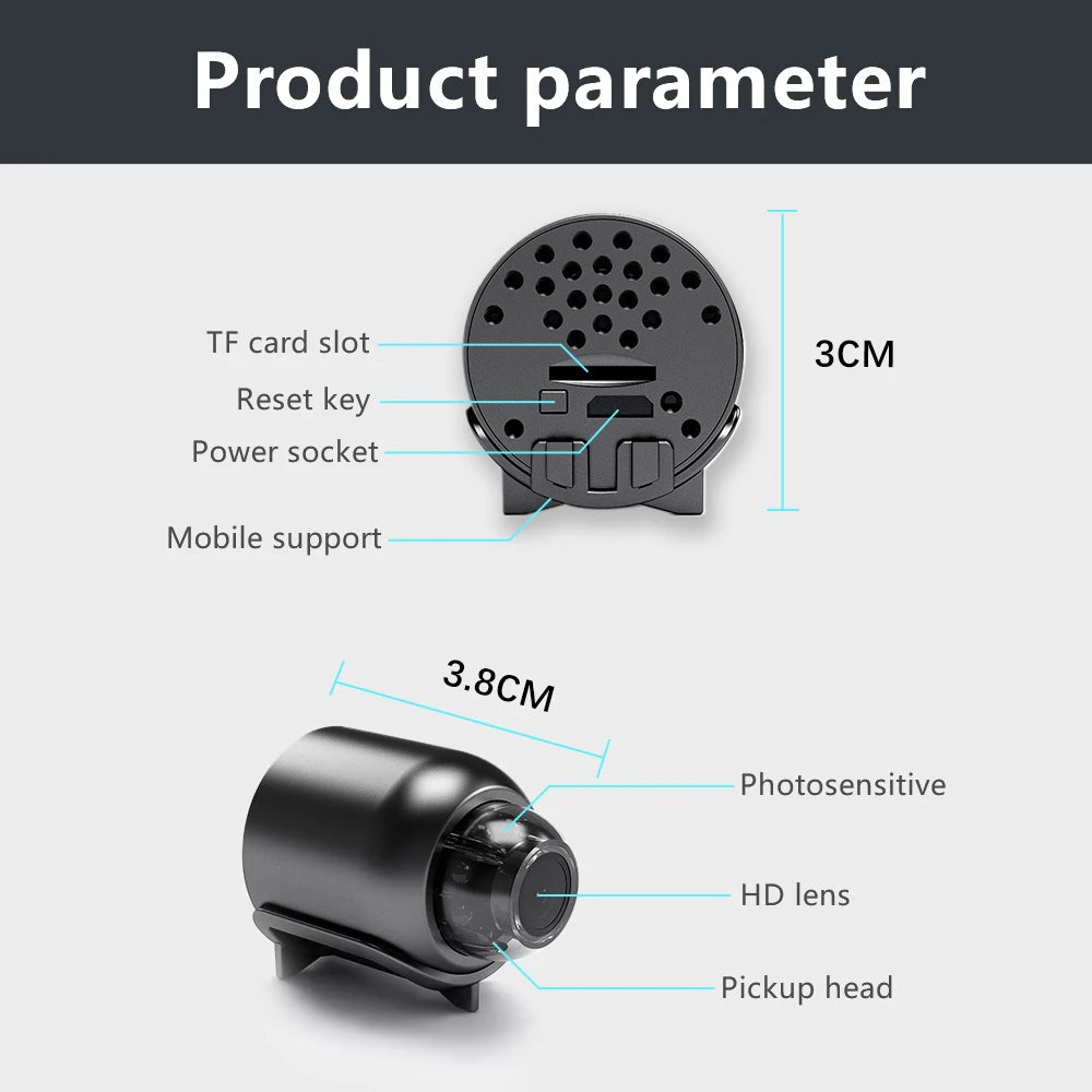 1*Mini Spy Camera Wireless