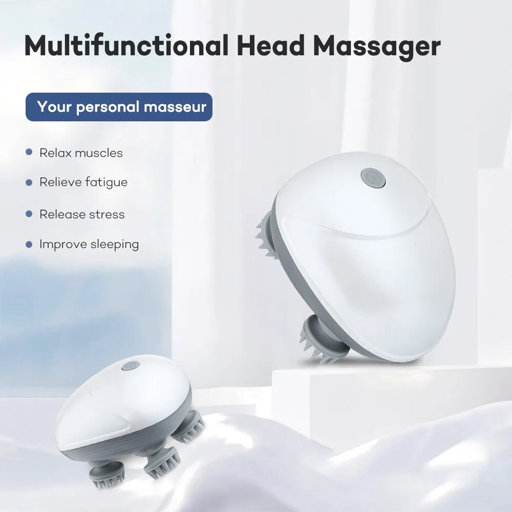 Head Scalp Massager for Hair Growth & Stress Remover