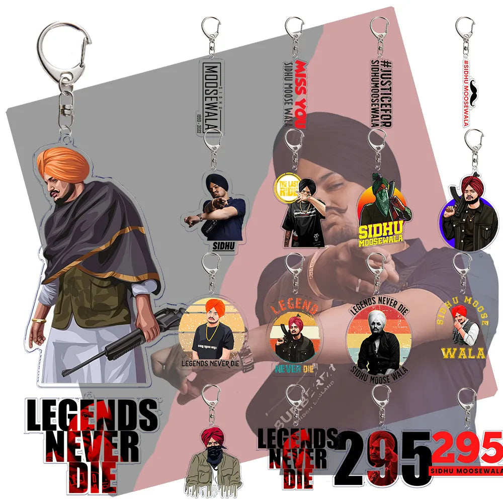Sidhu Moose Wala Keychain