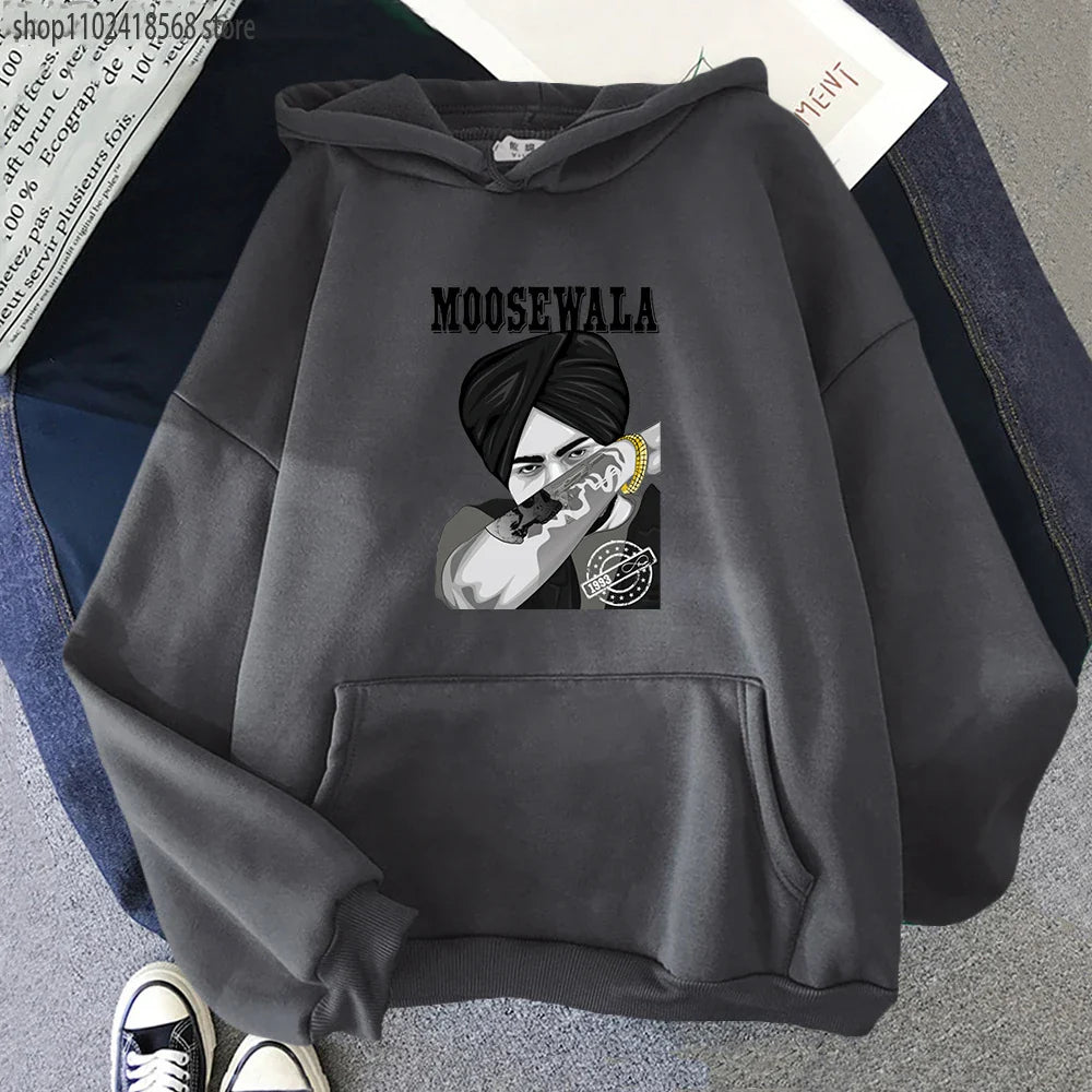 New Sidhu Moose Wala Men Hoodies