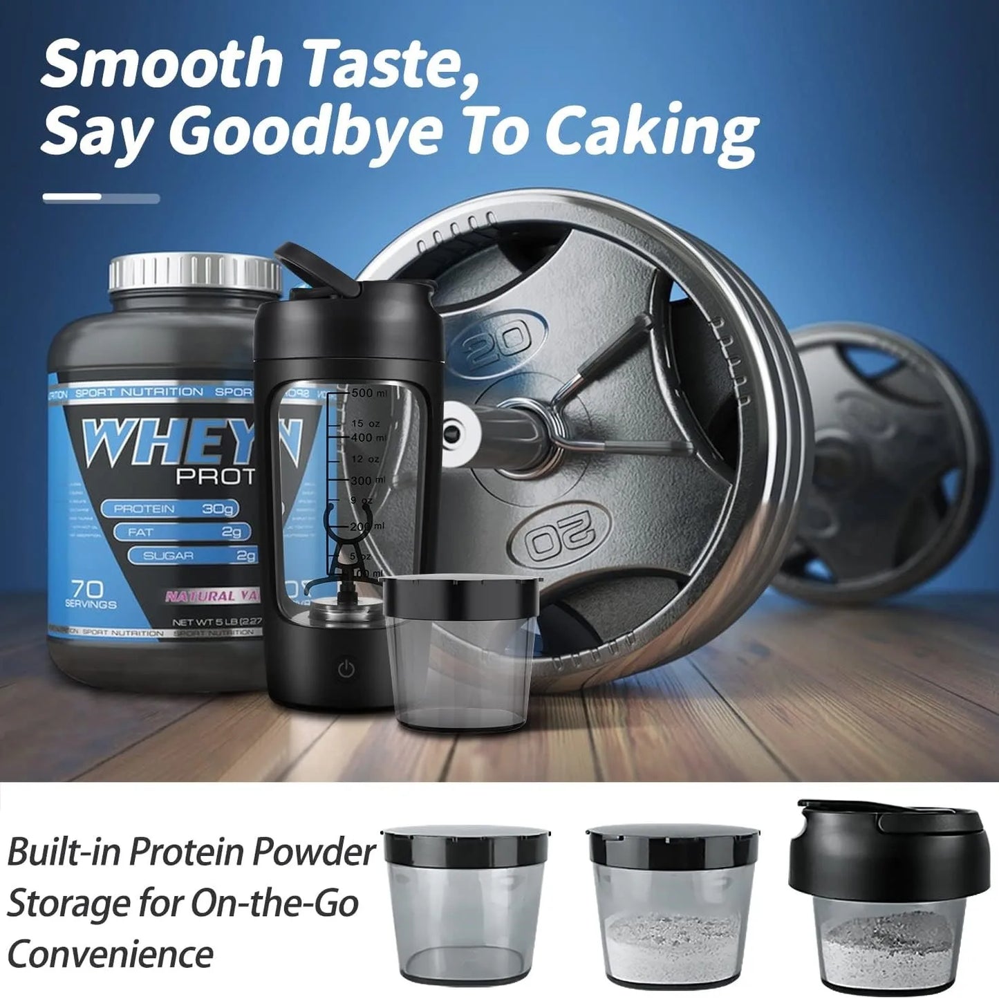1**Electric Protein Shaker