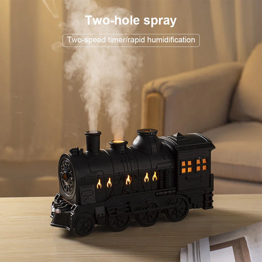 1**Train Shape Air Humidifier Purifier Aroma Diffuser